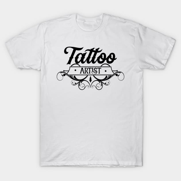 Tattoo Artist T-Shirt by dr3shirts